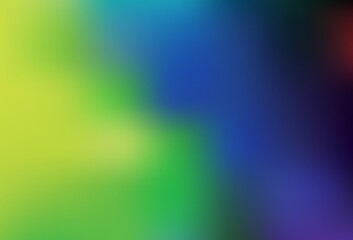 Light Multicolor vector glossy abstract background.