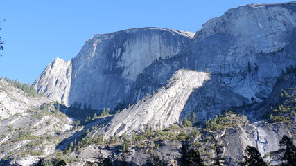 Fototapeta premium Rock in the mountains in Yosemite