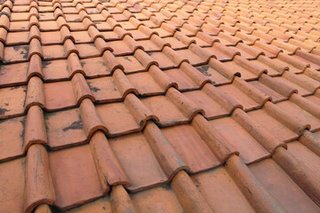 roof tiles pattern background