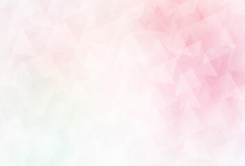 Light Pink, Yellow vector texture in rectangular style.