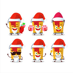 Yellow paint bucket cartoon character with various angry expressions