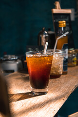 Coffee and coffee maker in the house,Coffee in the house