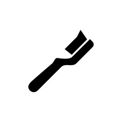 toothbrush icon, vector, design trendy