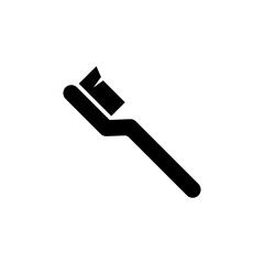 toothbrush icon, vector, design trendy