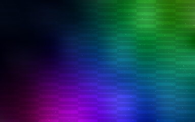 Dark Multicolor vector template with repeated sticks. Lines on blurred abstract background with gradient. Pattern for your busines websites.