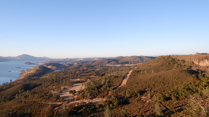 Autumn in the mountains and trees