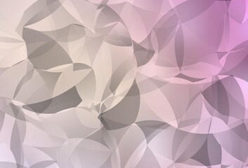 Light Pink, Yellow vector abstract mosaic background.