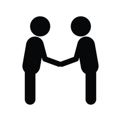 business partnership, shaking hands, negotiation and dealing sign