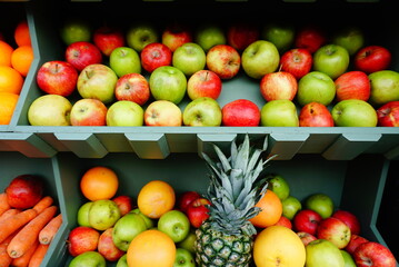 Fresh Apple Pineapple is ready for sale.