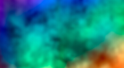 Colorfull abstract background with nebula