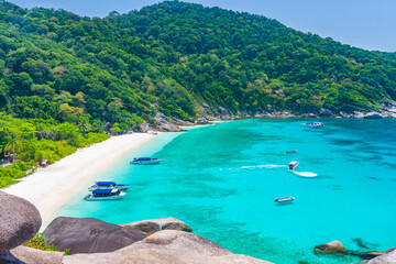 Ko Similan is the largest island in the Similan islands group, Thailand