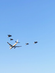 Dammam,Eastern,Saudi Arabia, 03/22/2020: an air show was organized by Saudi government in eastern season events