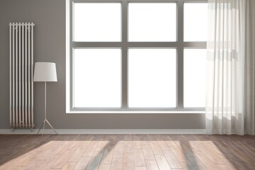 Fototapeta premium Modern interior design. 3D illustration