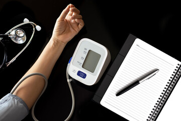 blood pressure measuring