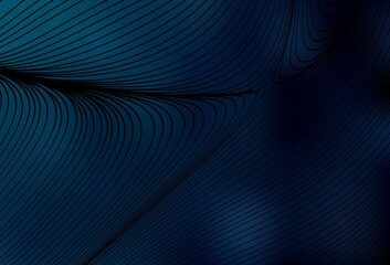 Dark BLUE vector pattern with bent lines.