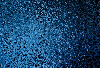 Dark BLUE vector pattern with sharp lines.