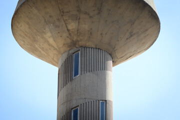 A tall water tower that also serves as a lookout point in Gush Etzion, Israel