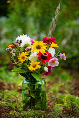 nice flowers in the vase