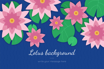 Lotus background.
