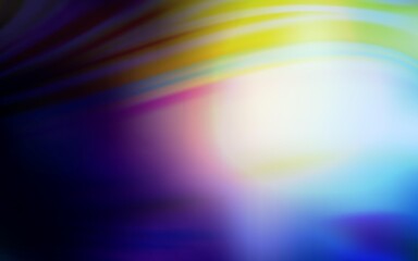Fototapeta premium Dark Blue, Yellow vector colorful blur backdrop. An elegant bright illustration with gradient. Background for designs.