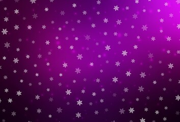 Dark Pink vector backdrop in holiday style.
