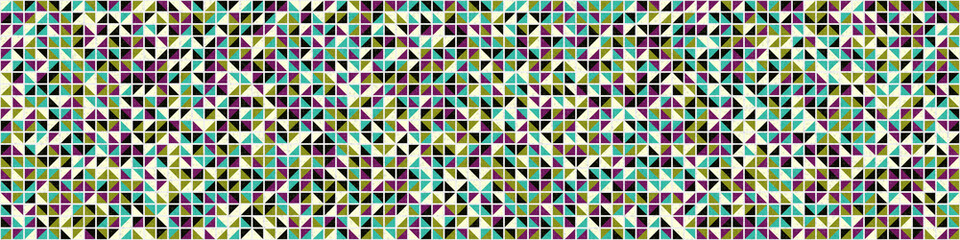 Abstract Geometric Pattern generative computational art illustration