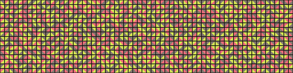 Abstract Geometric Pattern generative computational art illustration