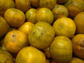 Orange fruit background , Citrus reticulata Blanco : Tangerine, Mandarin orange, Mandarin, Mandarine, (