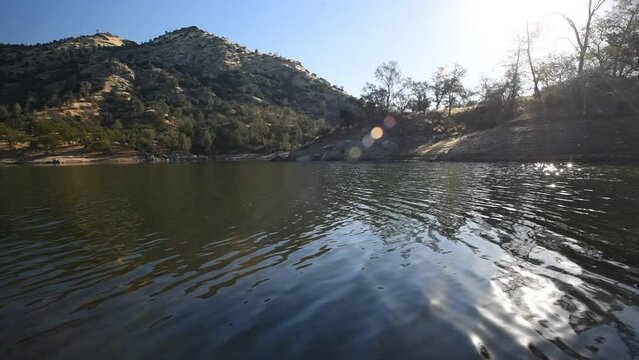 lake in the mountains
