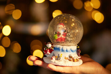 New year's glass ball