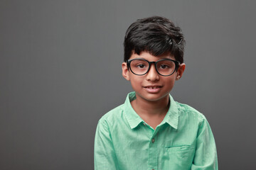 Portrait of a smart little boy  © AJay