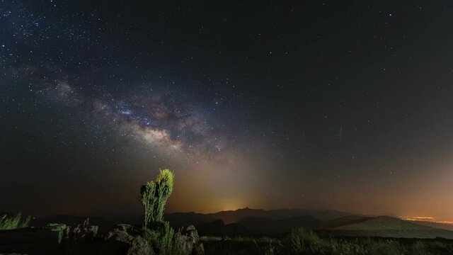 Jebel Jais Milky way UAE Ras Al Khaimah
