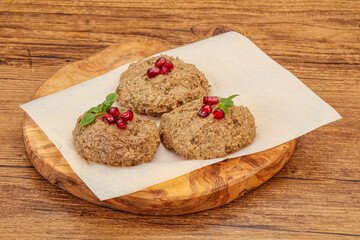 Georgian cuisine - pkhali from beans