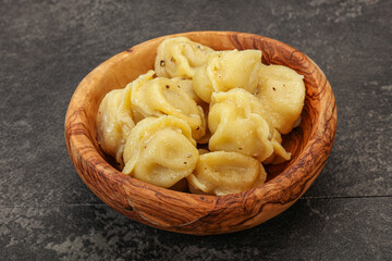Dumplings with meat and spices