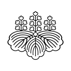 Japan national Fire Department Crest symbol sign