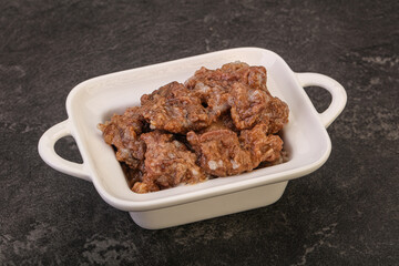 Gurmet venison stew with spices