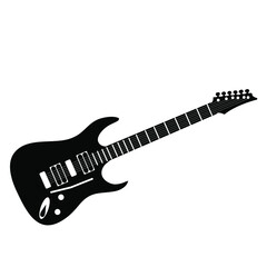 Obraz premium electric guitar isolated on white