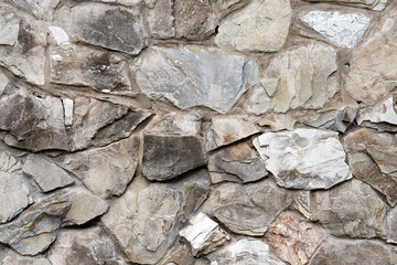 Background of brick stone wall texture. Close up image. Outdoor home decoration.