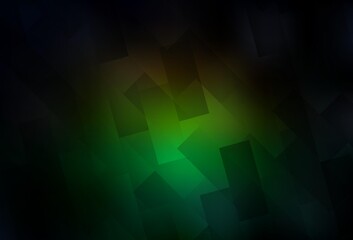 Obraz premium Dark Green, Red vector template with rhombus.