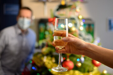 New Year's Eve party and Covid-19
