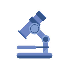 laboratory microscope device isolated icon