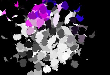 Dark Blue, Red vector background with abstract shapes.