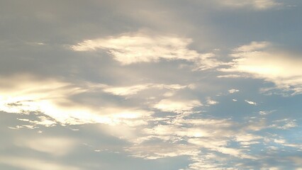 clouds at sunset