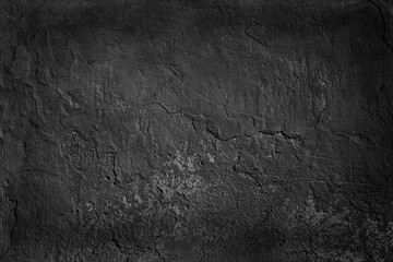abstract black background blank concrete wall grunge stucco cracked texture
