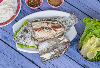 Thai Food - Sea Food Mixed Dishes 