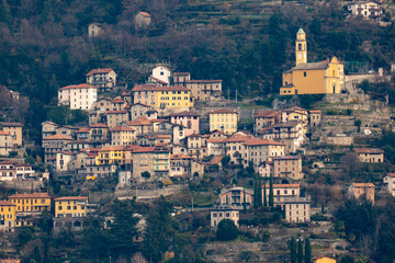 Obraz premium Carate Urio - Laglio, Lago di Como, Lombardia