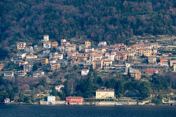 Fototapeta na wymiar Carate Urio - Laglio, Lago di Como, Lombardia