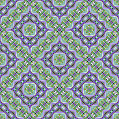 Geometric seamless pattern, ornament, abstract colorful background, fashion print, vector texture for fabric, textile, wallpaper, decoration.