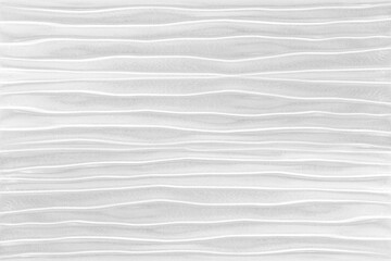 Fototapeta na wymiar White carved wavy abstract background