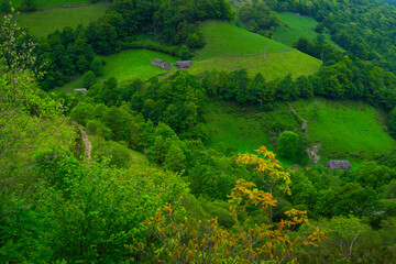 Tuneles de la Engaña, Vega de Pas, Valles Pasiegos, Cantabria, Spain, Europe